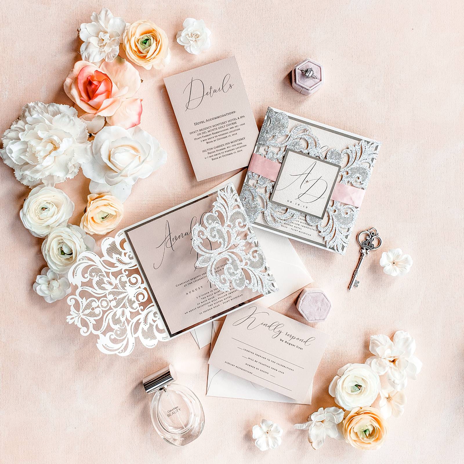 [vc_row][vc_column][vc_column_text]Purchase this listing to get a sample of our Glistening wedding invitation suite.

The sample includes:

• 5.9