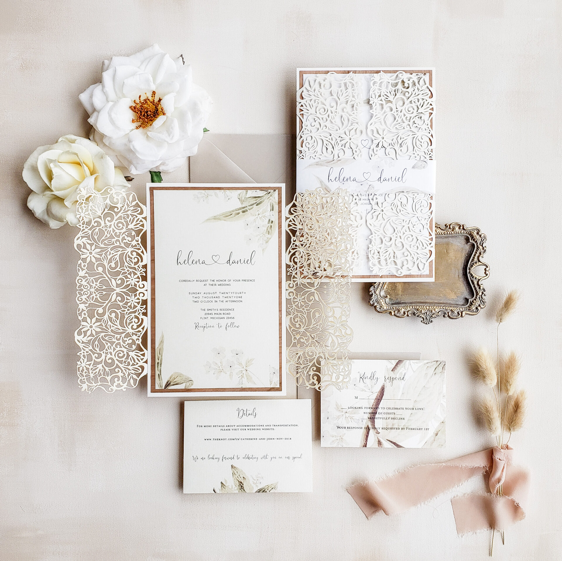 [vc_row][vc_column][vc_column_text]Purchase this listing to get a sample of our Chianti wedding invitation suite.

The sample includes:

• 5.5