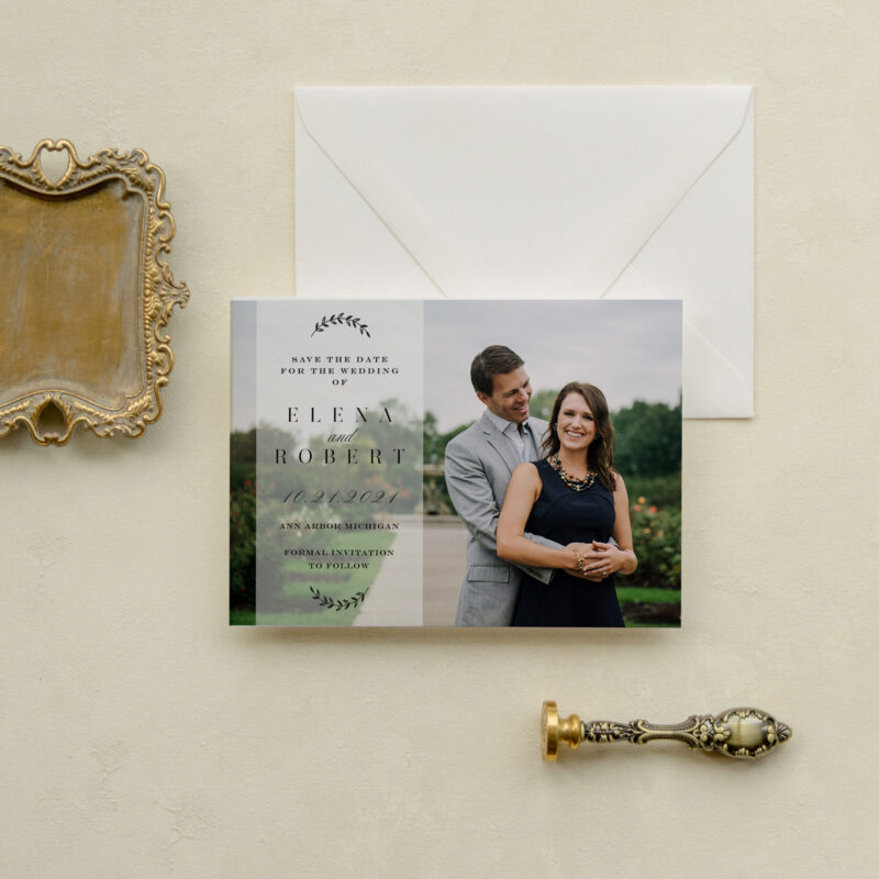 Save the date card - Copenhagen design