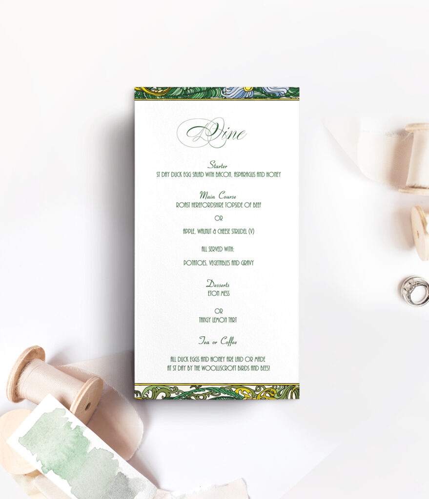 [vc_row][vc_column][vc_separator][vc_column_text]Purchase this listing to get a sample of this wedding menu. See below to estimate a cost for this and other day-of items.[/vc_column_text][/vc_column][/vc_row][vc_row][vc_column][vc_tta_accordion style=