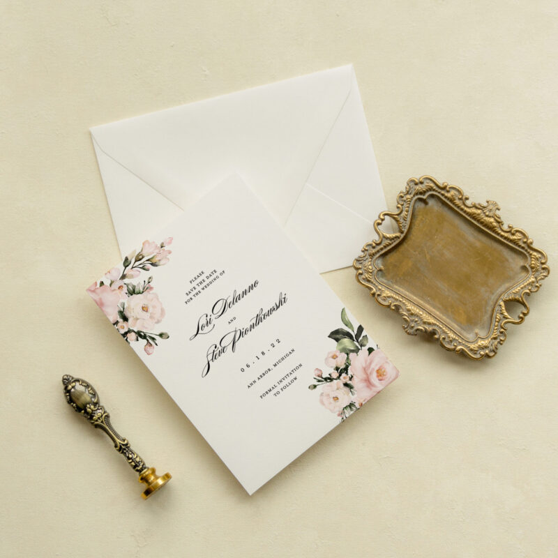 Save the date card - Sarajevo design