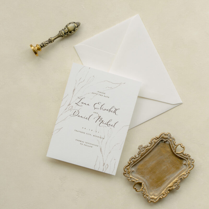 Save the date card - Sofia design
