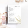 Chianti menu design