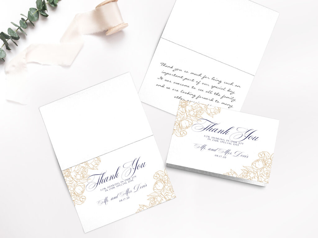 [vc_row][vc_column][vc_wp_text] THANK YOU CARDS A little thanks goes a long way. Let friends and family know how much you appreciate them with these genuine, custom thank you notes that are as thoughtful as they are beautiful.[/vc_wp_text][vc_row_inner][vc_column_inner width=