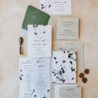 floral wedding cards