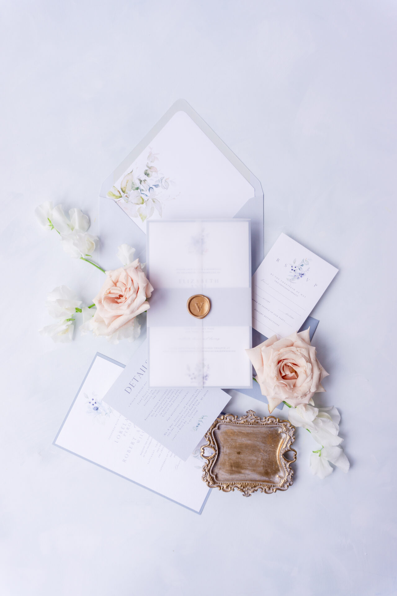 Personalized Vellum Envelopes Envelopes for Wedding Invitations
