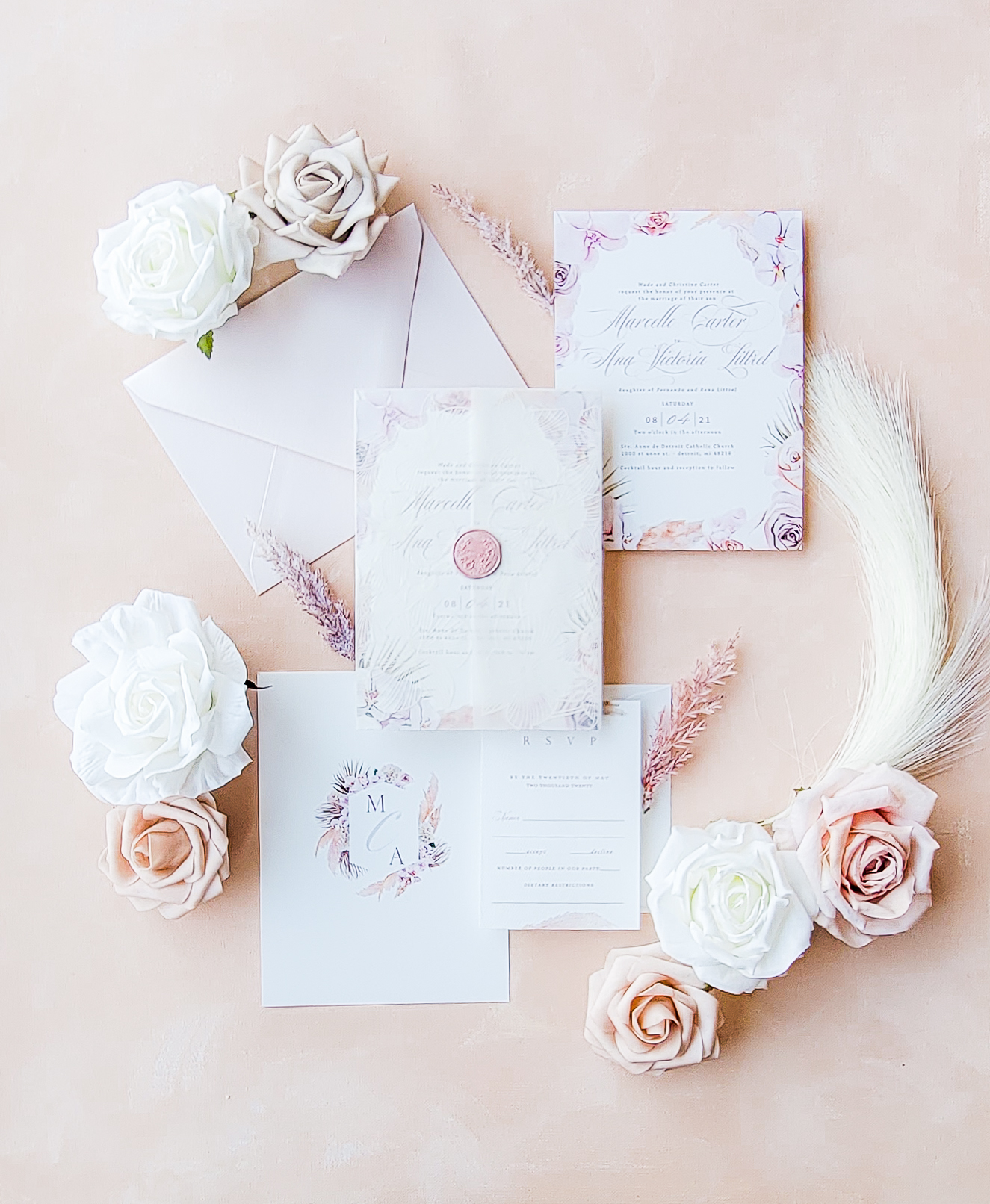 Envelope Printing - Abundant Wedding Invitations