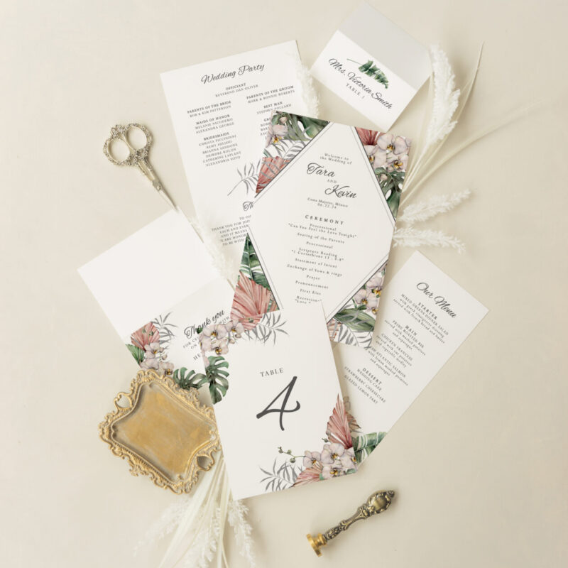 Wedding accessories - Antigua design