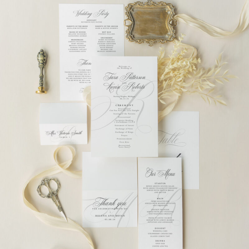 Wedding accessories - Ashland design