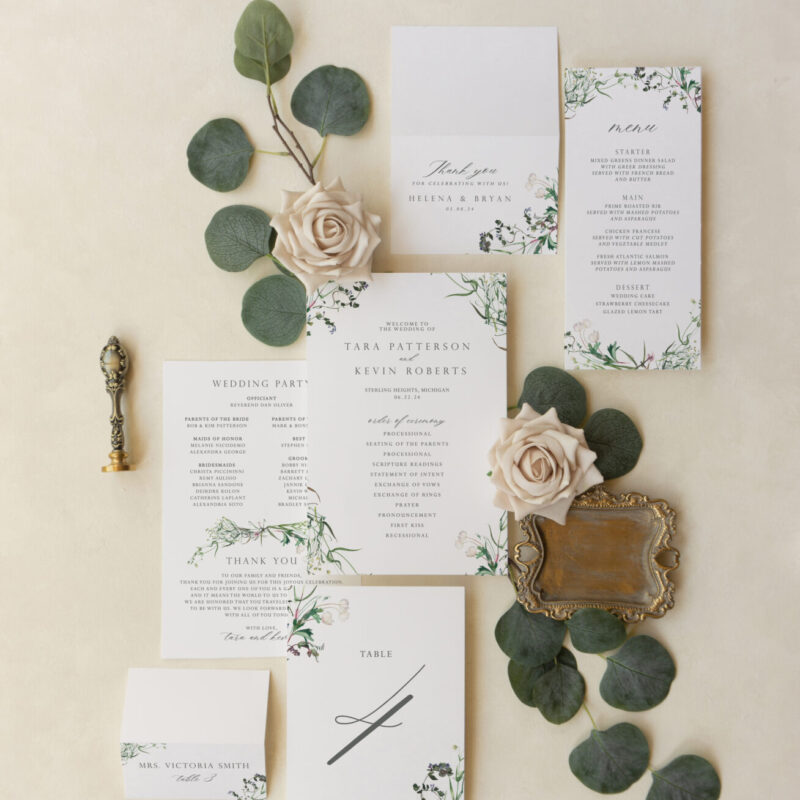 Wedding accessories - Aurora design