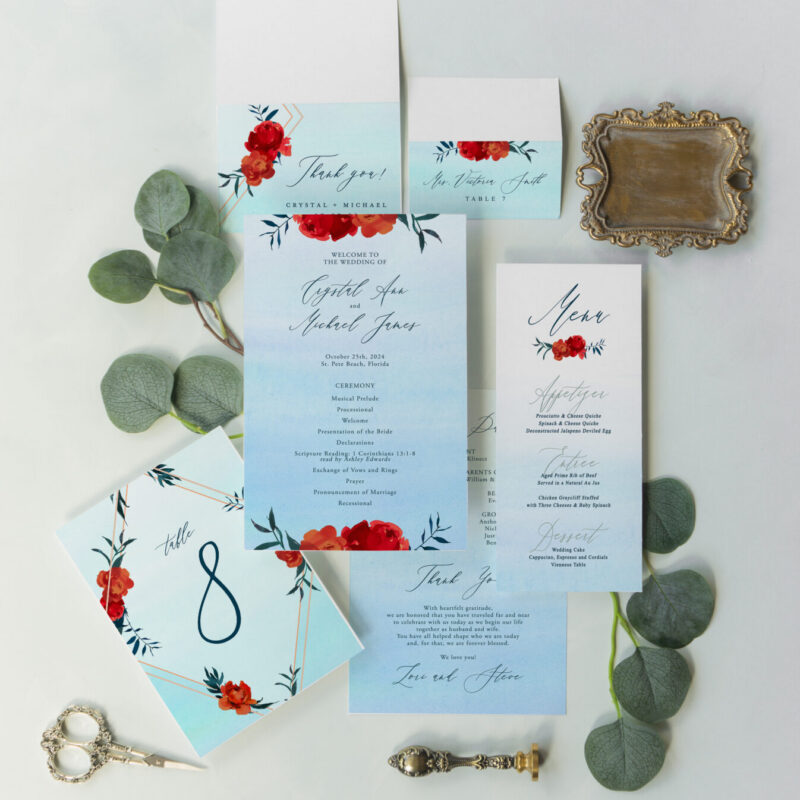 Wedding accessories - Barcelona design