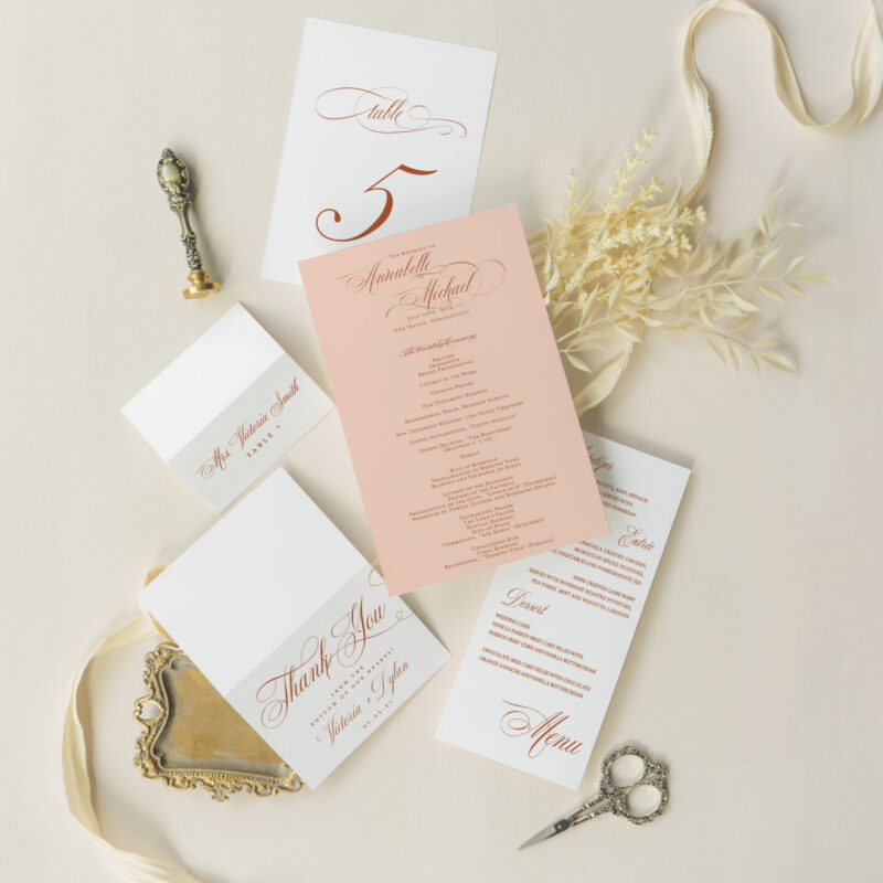 Wedding accessories - Belladonna design