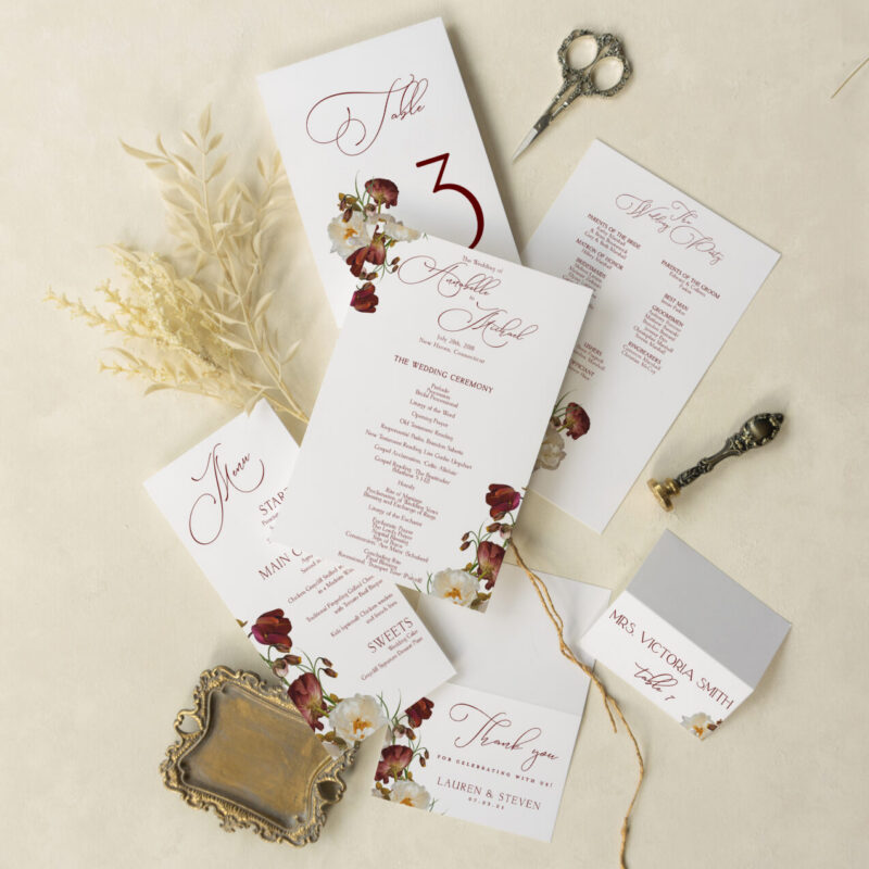 Wedding accessories - Bilbao design