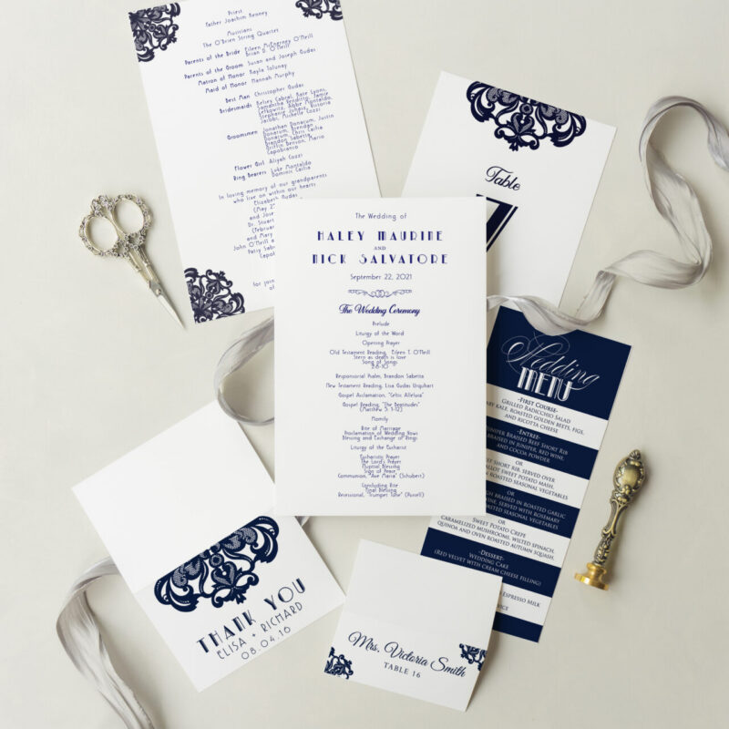 Wedding accessories - Broadway design