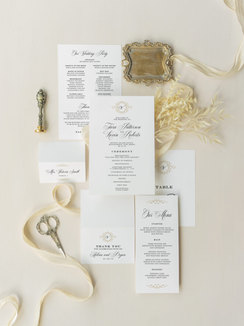 Wedding accessories - Alhambra design