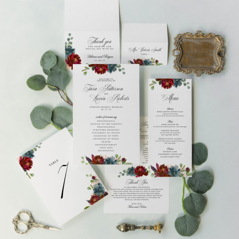 Wedding accessories - Berkeley design