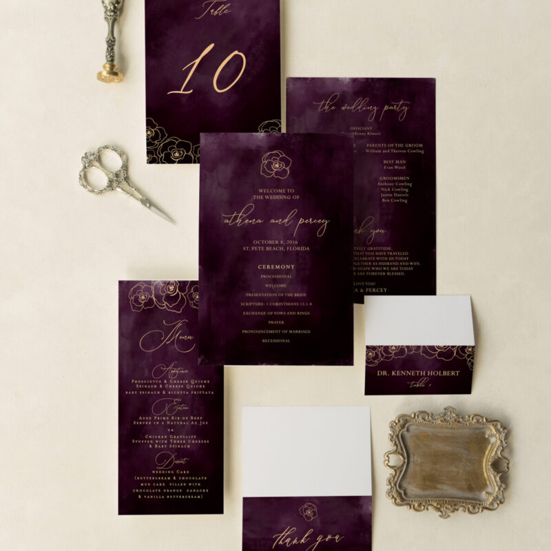 Wedding accessories - Budapest design