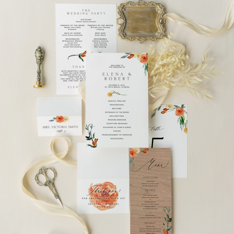 Wedding accessories - Cortina design