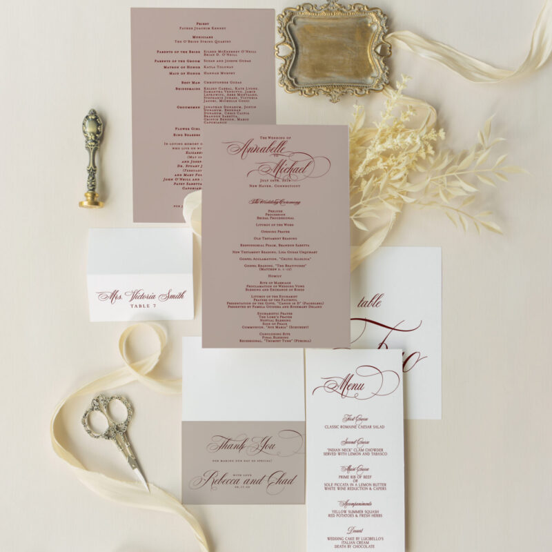 Wedding accessories - Cozy design