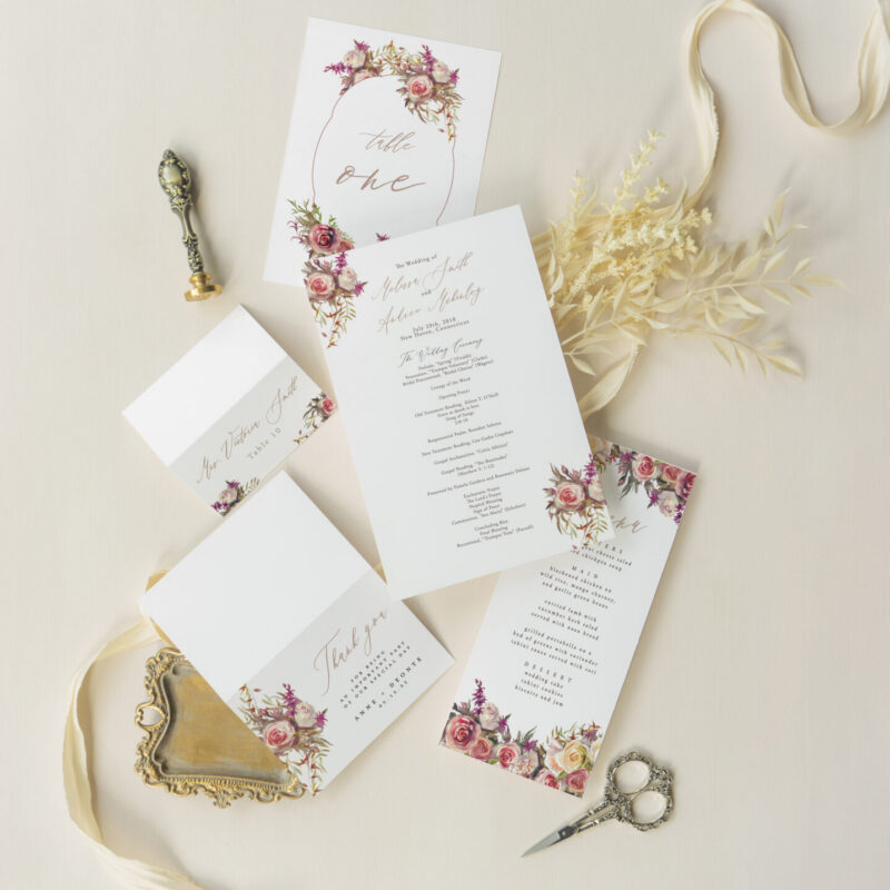Wedding accessories - Enamoured design