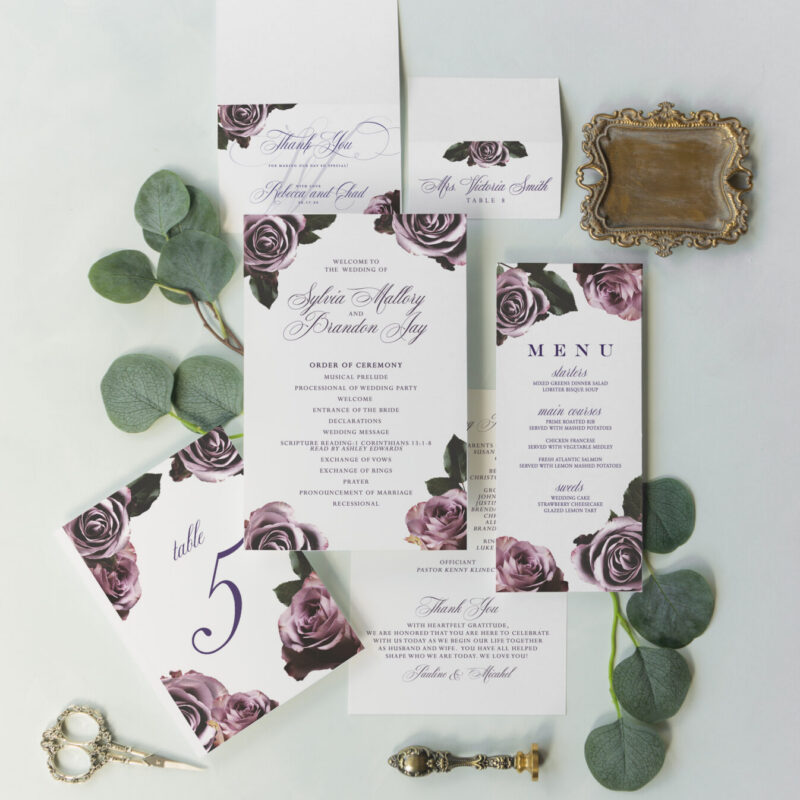 Wedding accessories - Glasgow design
