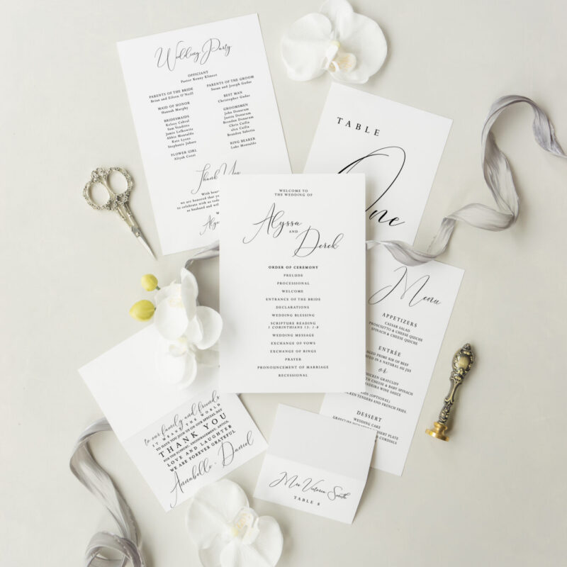 Wedding accessories - Glowing design