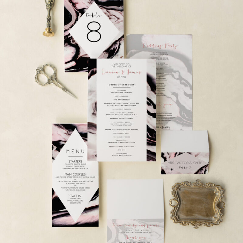 Wedding accessories - Jasmine design