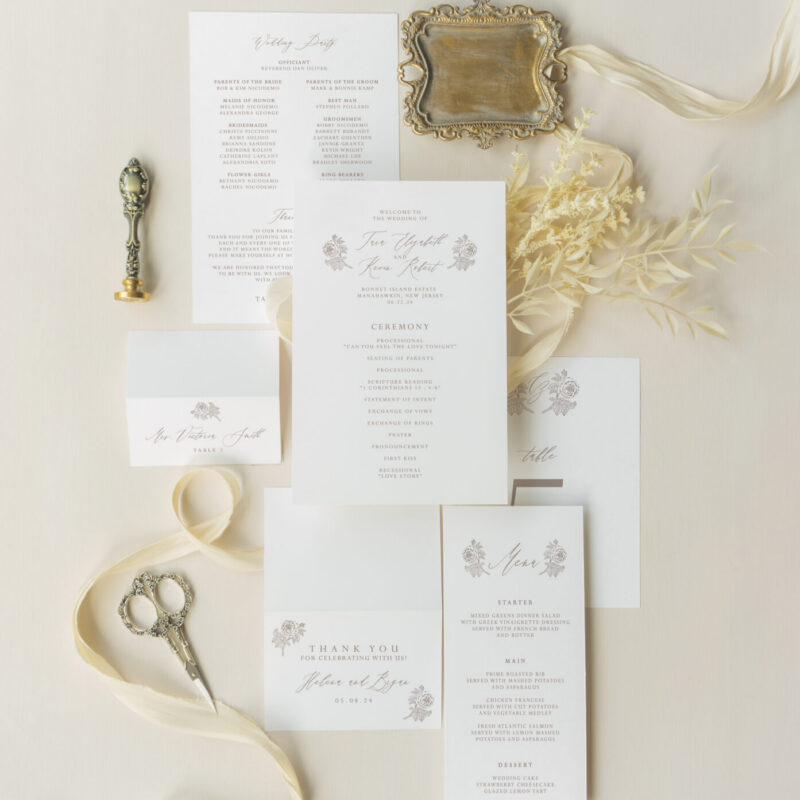 Wedding accessories - Lille design
