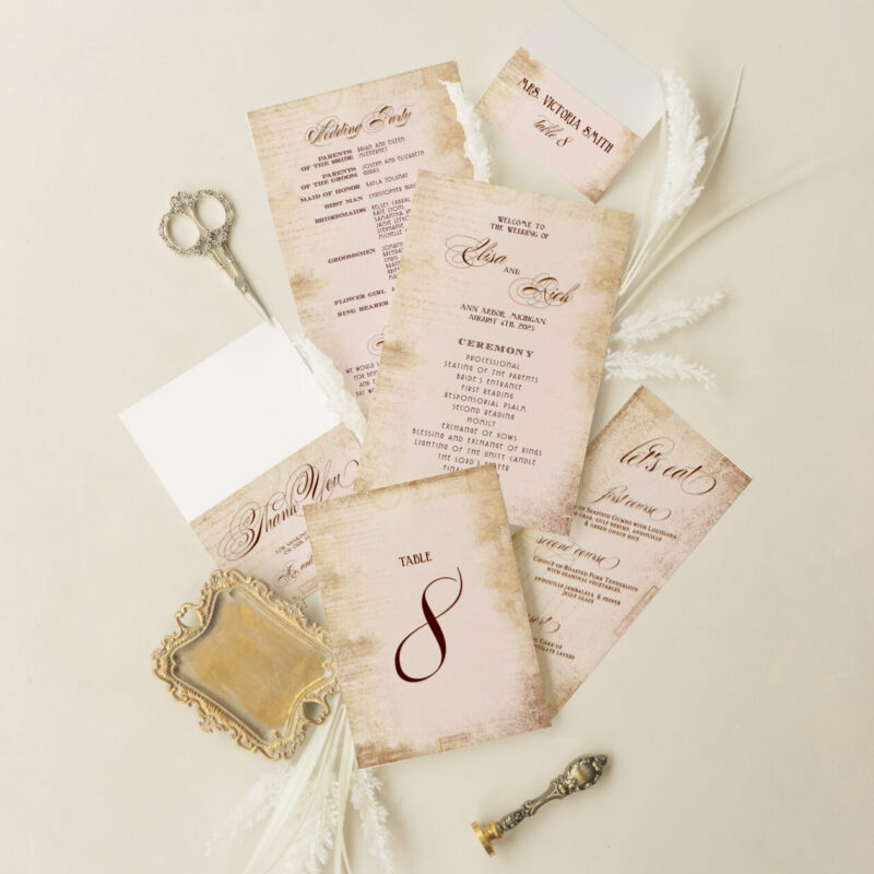 Wedding accessories - Longview design