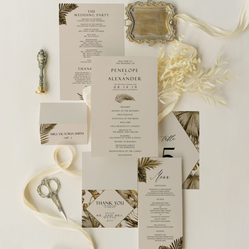 Wedding accessories - Madrid design