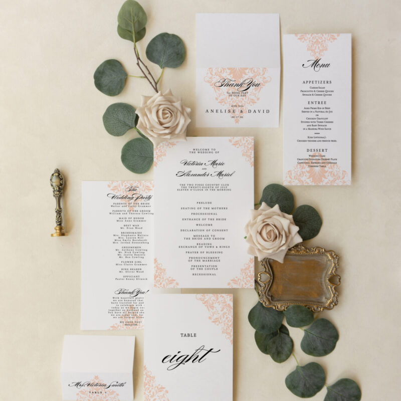 Wedding accessories - Malaga design