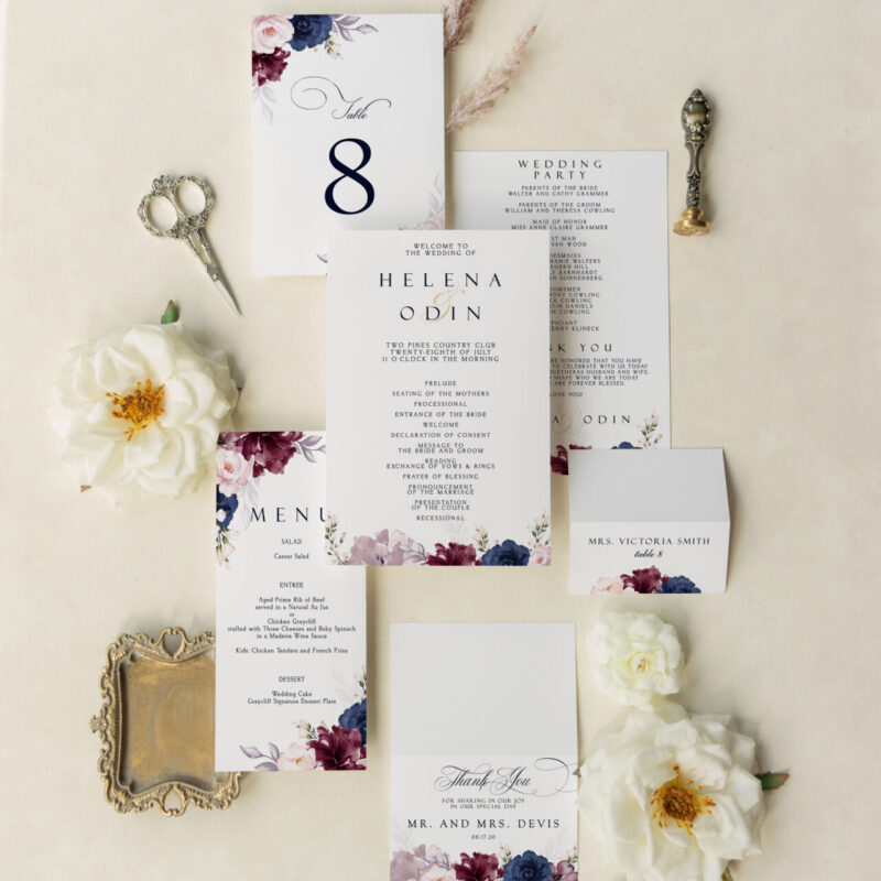 Wedding accessories - Marseille design