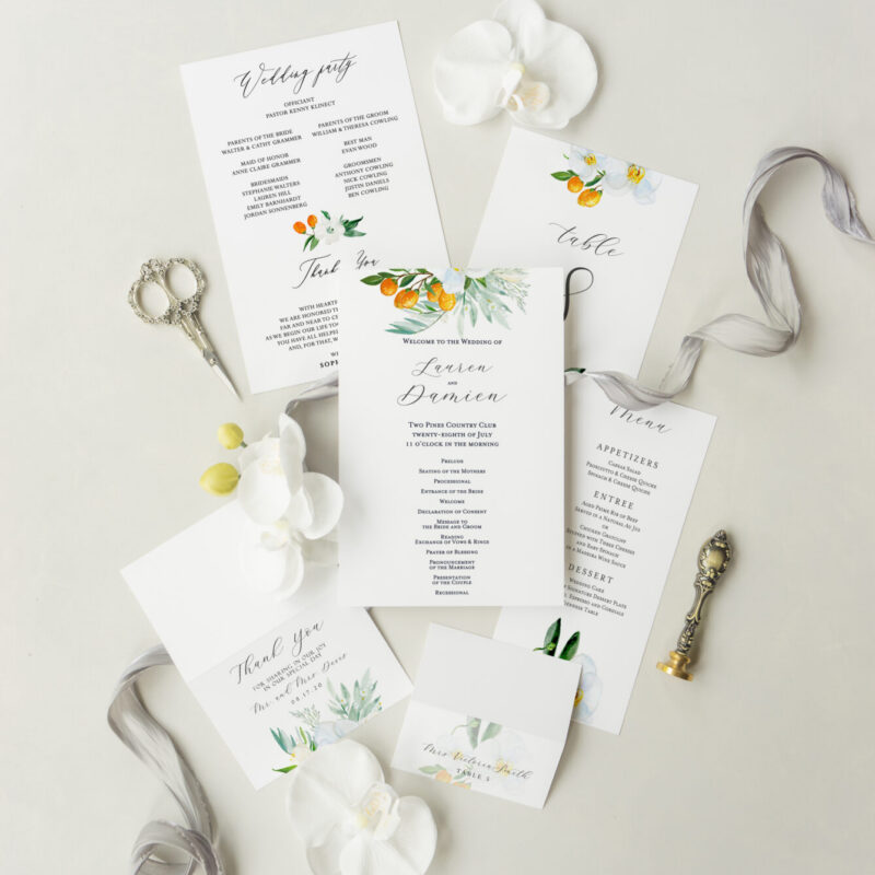 Wedding accessories - Mesa design