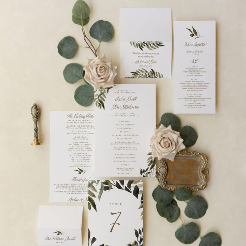 Wedding accessories - Naples design