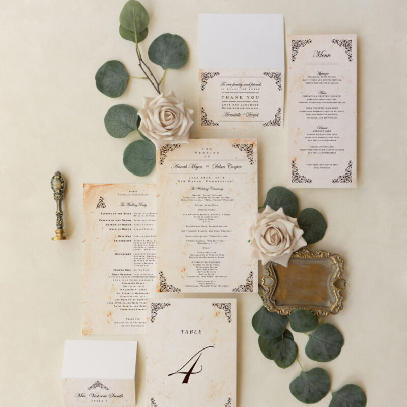 Wedding accessories - New Orleans design