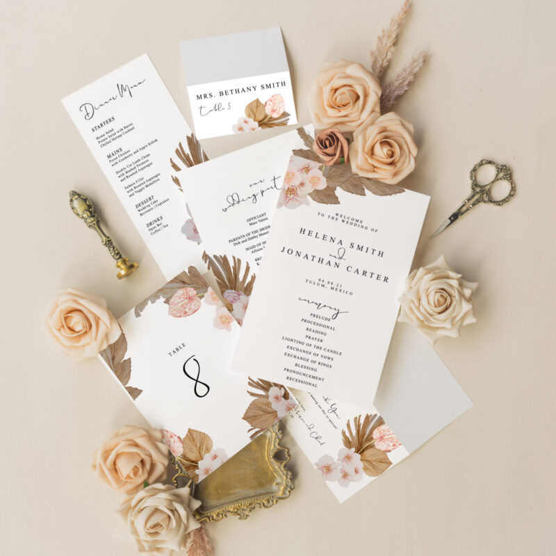 Wedding accessories - Punta Cana design