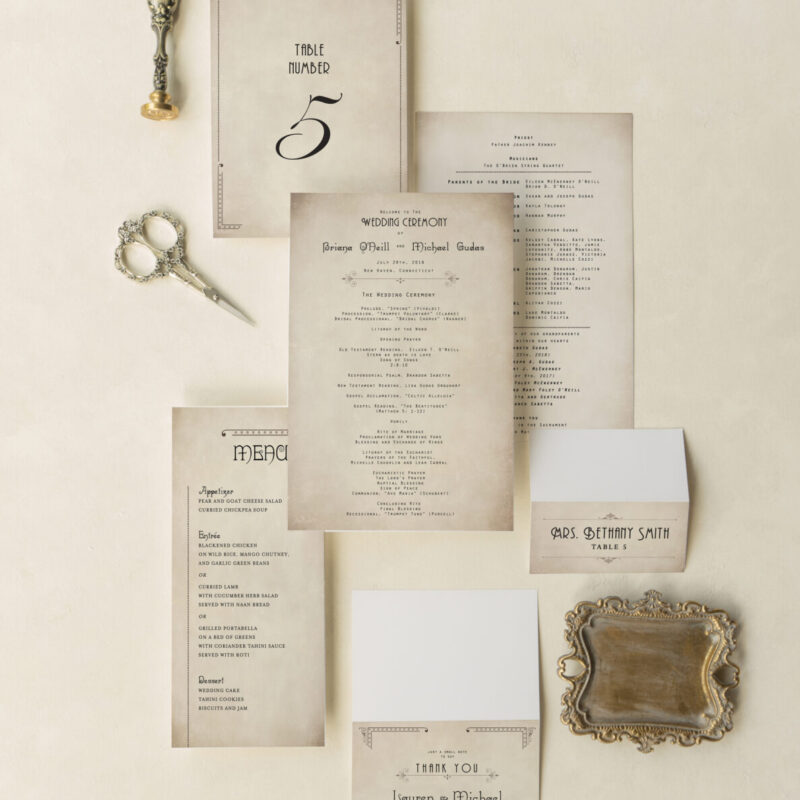 Wedding accessories - Seattle design