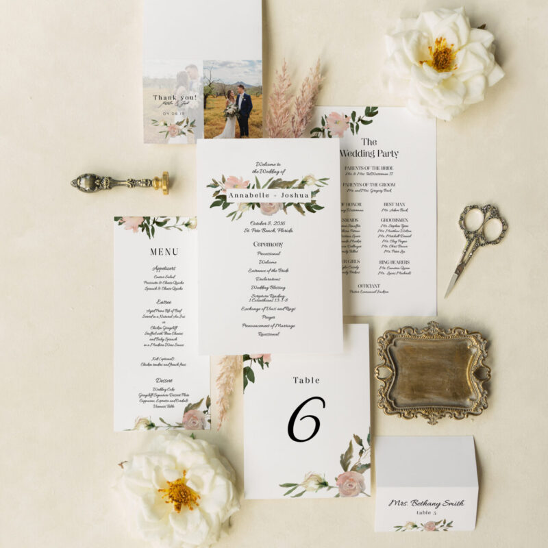 Wedding accessories - Serene design