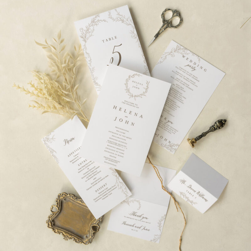 Wedding accessories - Siena design
