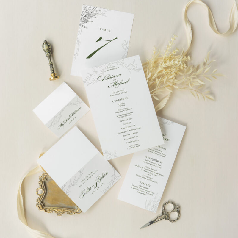 Wedding accessories - Tahiti design