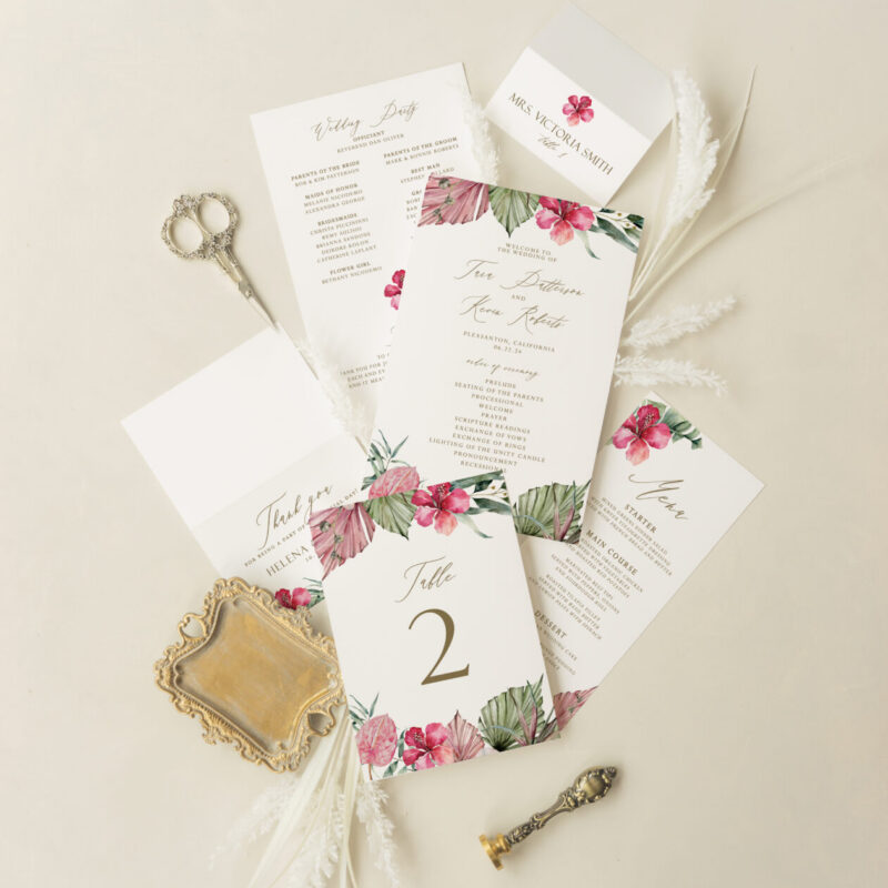 Wedding accessories - Tampa design