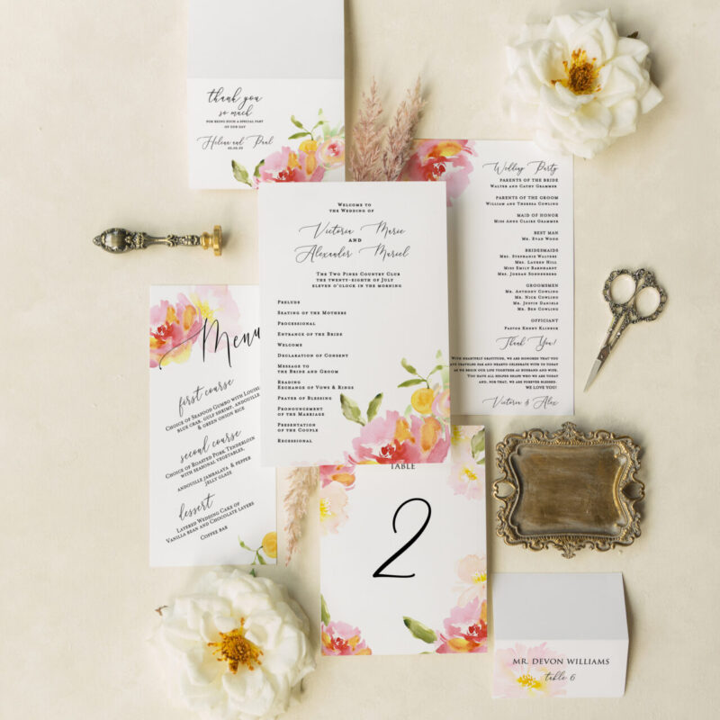 Wedding accessories - Tivoli design