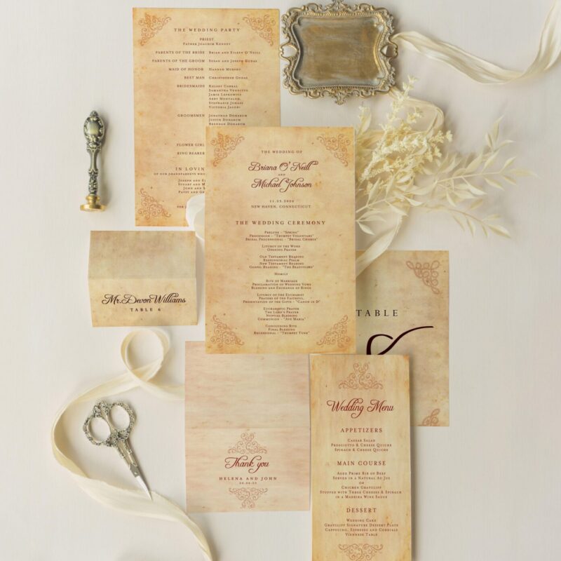 Wedding accessories - Varsavia design