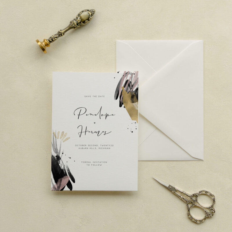 Save the date card - Cordoba design