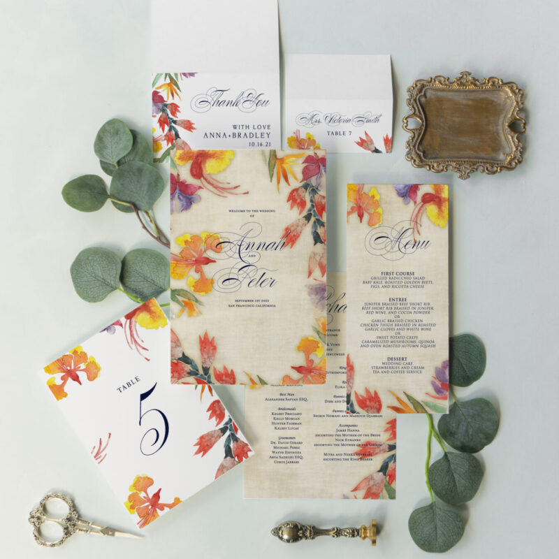 Wedding accessories - Buenos Aires design
