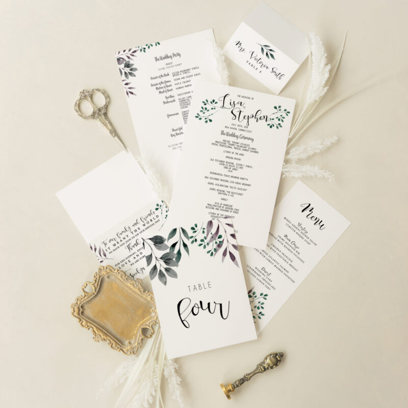 Wedding accessories - Gerbera design