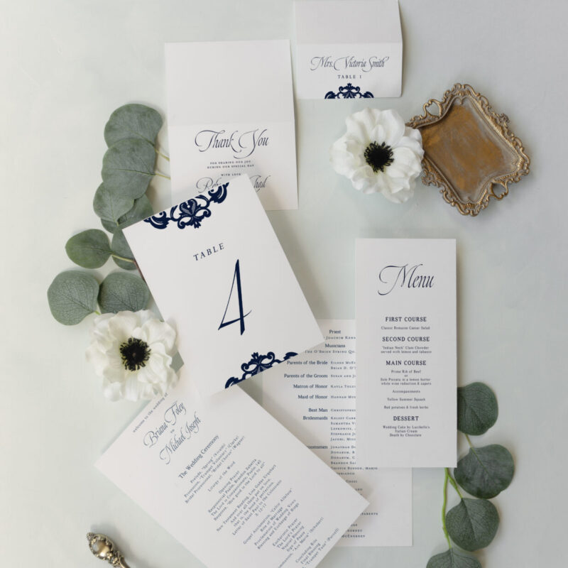 Wedding accessories - Narcissus design