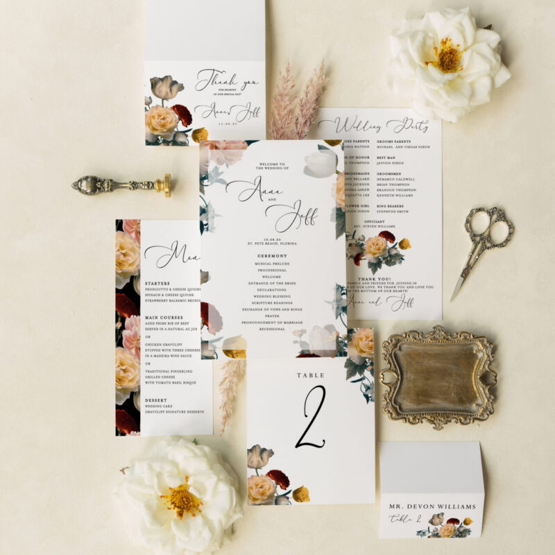 Wedding accessories - Stockholm design