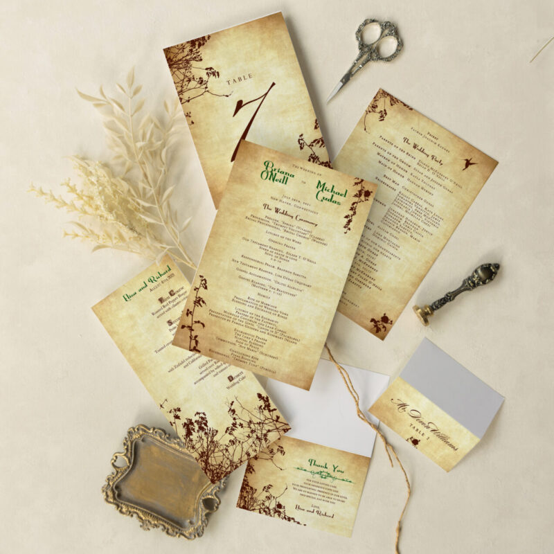 Wedding accessories - Taylorsville design