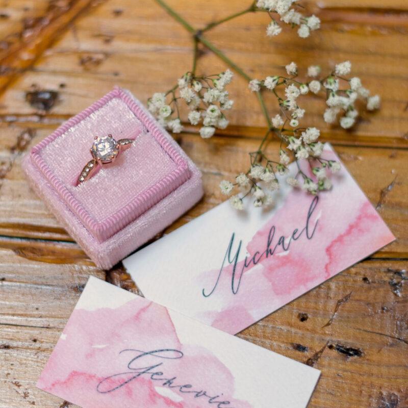 "Bucharest" name cards